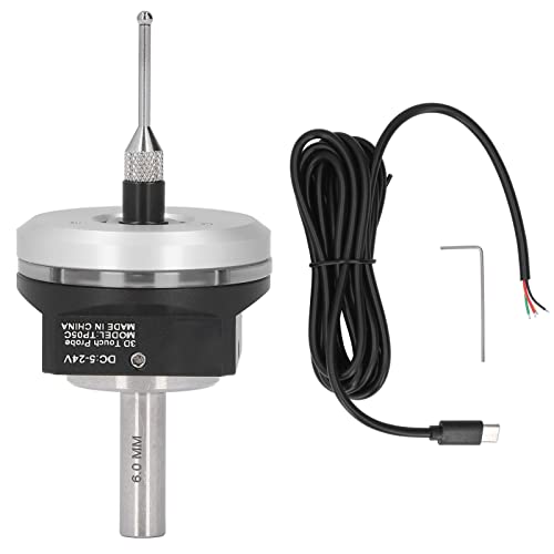 3D Touch Probe CNC Touch Probe 3D xyz axis cnctouchprobe z Digital 24v Edge and Center Finder tip Calibration Finder Tool Router grbl h3 Voltage Tbest