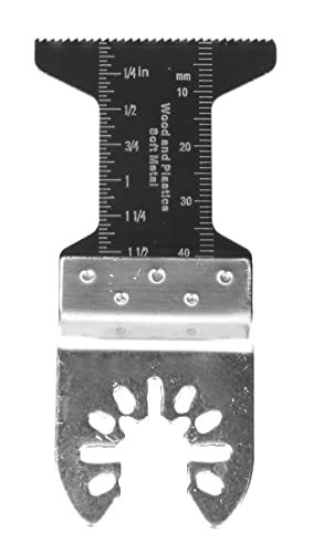 WEN MTB206 6-Piece Oscillating Multi-Tool Bi-Metal Wood and Metal Cutting Blade Set WEN