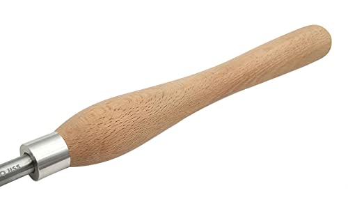 UF-SHARP 3/8 inch Bowl Gouge for Wood Lathe,M2 Cryo HSS Wood Turning Tools with Beech Wood Handle (3/8 inch) UF-SHARP
