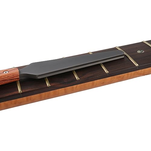 Guitar Fret Crowning Files - Dual Sided Professional Luthier Tools fret polishing kit for Electric, Acoustic and Bass Guitars - Medium/Wide Frets TOSICAM