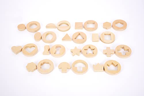 Inside Outside Wooden Shapes TickiT