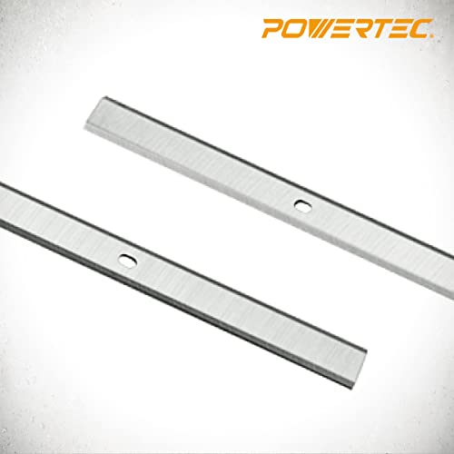 POWERTEC 13 Inch Planer Blades for Ryobi AP1300 Planer, Replacement for 6660664, 290202-000 Planer Knives, Set of 2 (12806V) POWERTEC