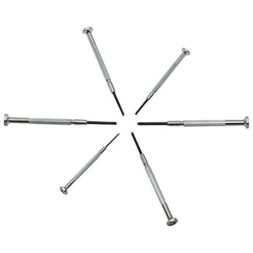 Stanley Hand Tools 66-039 6 Piece Jeweler's Screwdriver Set Stanley