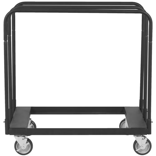 VEVOR Steel Panel Truck, 1500 LBS Panel Dolly Cart with 5" Swivel Casters and 36.02" x 24.02" Deck, Heavy-Duty Drywall Sheet Cart, Handling Wall VEVOR