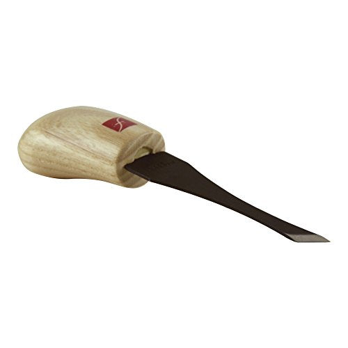 FLEXCUT #2 Palm Skew, High Carbon Steel, Solid Ash Handle, 5/16 Inch (FR308) - WoodArtSupply