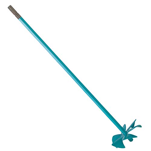 COLLOMIX Epoxy Mixing Paddle - LX Series 4.7" Mixer Drill Bit also for Paint, Coatings, and Thin Low Viscosity Materials & HEXAFIX connection - Collomix