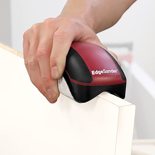 Milescraft 1621 Edge Sander - Dual Edge Sanding Tool – V-Groove Sands both Edges Simultaneously on Boards from ¼ to 1-1/2 in. - Saves Time - Uses any Milescraft