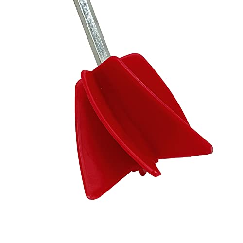 Edward Tools Paint Mixer Drill Attachment - Helix Mixer for 1 Gallon of Paint Epoxy, Resin, Silicone - Consistent Even Flow Stirrer Paddle - Works Edward Tools