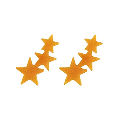 Silicone Earrings Mold Ear Stud Earring Resin Mold Star Epoxy Resin Casting Mold for DIY Crafts Earrings Jewelry Making clay earring molds christmas SYlive