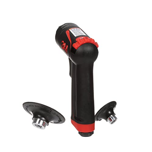 3M Pistol Grip Disc Sander, 33577, 18,000 RPM, 50mm and 75mm, 1 per box, Automotive Tool for Abrasive Disc Grinding, Weld Cleanup, Paint-Stripping 3M