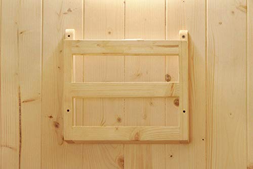 SDI Factory Direct 6' Foot Outdoor Finland Pine 4 Person Wood Barrel Wet Dry Sauna Spa with 6KW Heater SDI Factory Direct