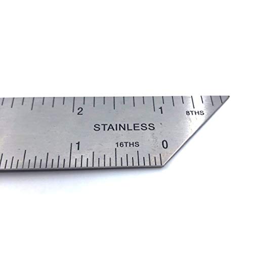 Swanson Tool Co TS149 9 inch Sliding T-Bevel with Brass Bound Hardwood Handle and Inches/Metric Marks (22 CM) Swanson Tool Co., Inc