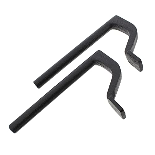 DCT Bench Holdfast Woodworking Tools – 8in Bench Holdfast Clamps Woodworking Bench Holddown Clamps, 2 Pack Deadwood Crafted Tools