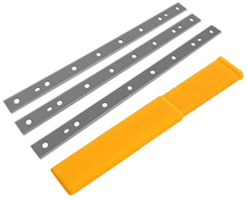 FOXBC 13-Inch Planer Blades Replacement for DeWalt DW735 DW735X Planer, Replace DW7352 - Set of 3 FOXBC