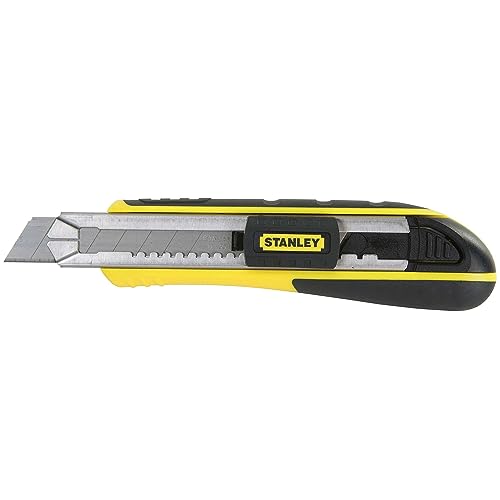 Stanley 10-481 FatMax Snap-Off Knife, 18mm,Silver/Yellow/Black Stanley