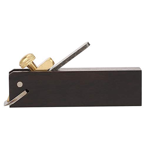 TOPINCN Mini Wood Planer, 3 inch Wood Hand Planer Ebony Woodworking Plane for Planing Surface Smoothing & Flat Bottom Trimming Wood Perfect for TOPINCN