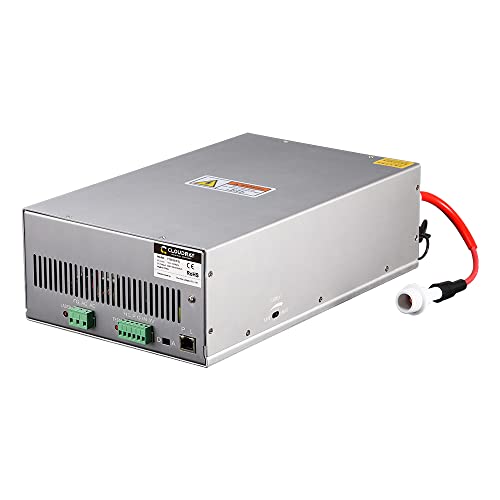 Cloudray 150W CO2 Power Supply 110V with LED Current Meter for CO2 Laser Tube Engraver Engraving Machine (T150 Upgrade) Cloudray