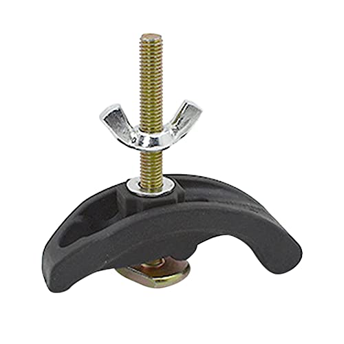 4PCS Press Plate Clamp, CNC Arcuate Press Plate Clamp - T Track Hold Down Clamps Woodworking for CNC Milling Engraving Machine RV77