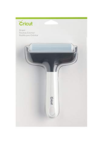 Cricut Brayer, Rubber Roller for Crafts, Works with Fabric, Vinyl, Iron-On & Inking Blocks, Extend Life of Cricut FabricGrip Mat, Compatible with Cricut