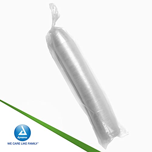 Dynarex 4258 Medicine Cup, 1 oz., Easy-to-Read CC and ML Graduation, Pack of 100 VersaPro