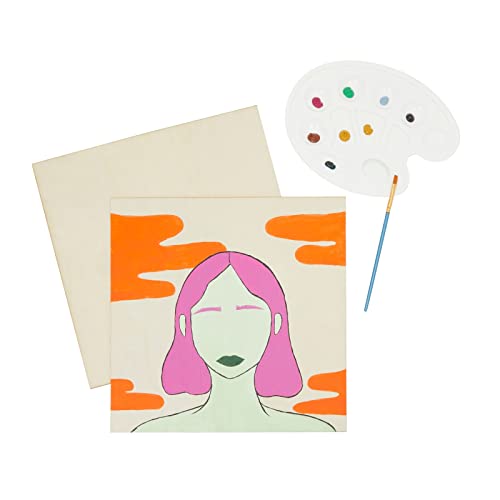 8-Pack 12x12 Wood Panels, Thin Plywood for Crafts, Painting, DIY, Art Projects, Engraving, 3 mm Birch Plywood Boards, Unfinished Wooden Signs (0.12 Bright Creations