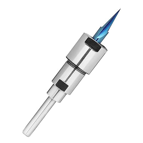 Genmitsu 1/4 Inch Shank Router Collet Extension, CNC Milling Engraving Chuck Rod for 1/4" Router Bits Genmitsu