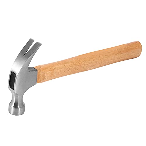 FUNSUEI 4 PCS 16 OZ Claw Hammer, Straight Claw Hammer, Carbon Steel Rip Claw Hammer with Wood Handle for Prying Nails, Woodworking, Repairing FUNSUEI