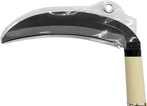 KAKURI Grass Sickle Garden Tool, Japanese Style Kama Weeding Sickle, 7.5" Carbon Steel Blade KAKURI