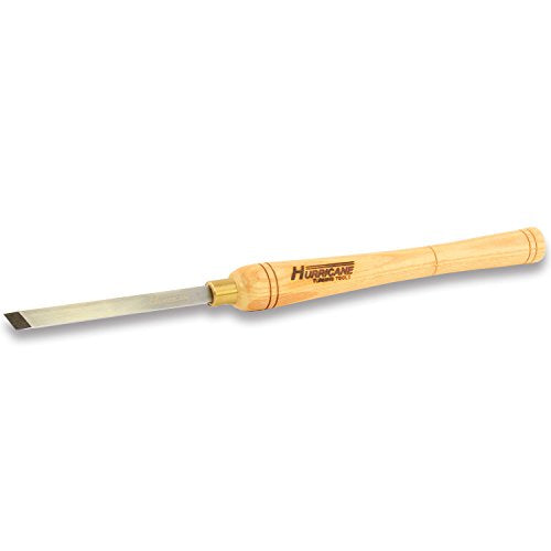 Hurricane Turning Tools, HTT-116, High Speed Steel, 1/2" Skew Chisel for Woodturning Hurricane Turning Tools