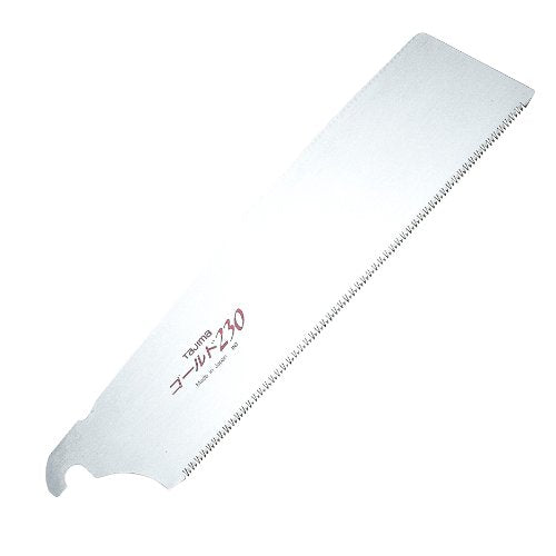TAJIMA Replacement Pull Saw Blade - 230 mm x 21 TPI Japanese Flush Cut Hand Saw Blade with Premium-Grade Steel & Triple-Edge Cutting Teeth - GNB-230 Tajima