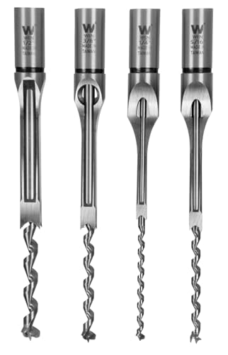 WEN 4-Piece Premium Mortising Chisel Set for Woodworking (CH4313M) WEN