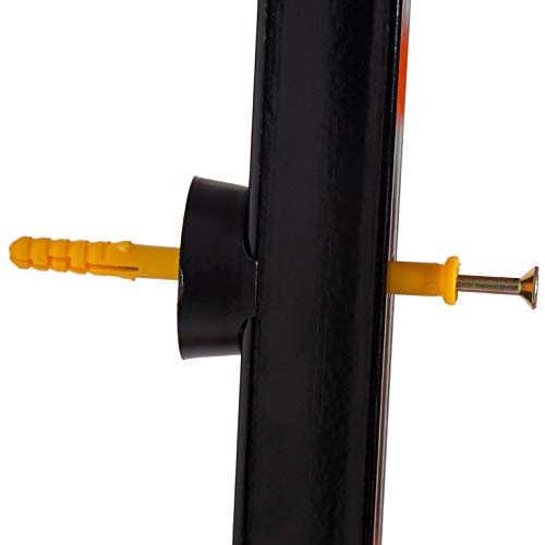 KUAFU 6-Level Lumber Storage Rack Wall Mounted Wood Organizer for Indoor Outdoor Wood Storage System 1 Pac KUAFU