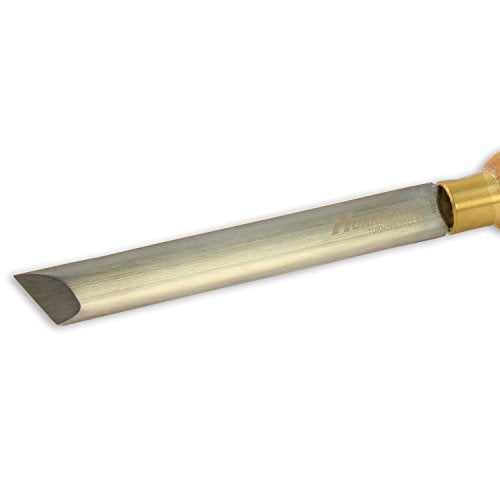 Hurricane Turning Tools, HTT-115, High Speed Steel, 3/4" Oval Skew Chisel for Woodturning Hurricane Turning Tools