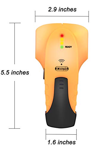 eOUTIL Stud Finder Wall Scanner Wood and Metal Detector eOUTIL
