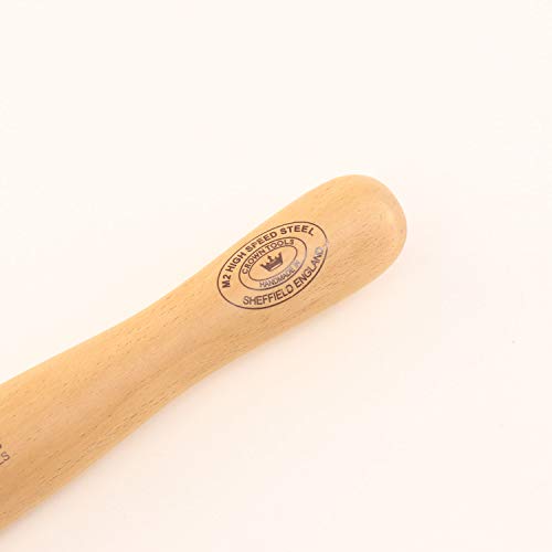 Hurricane Turning Tools, HTT-261W, M2 HSS, 3/4" Round Nose Scraper for Woodturning Hurricane Turning Tools