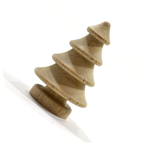 NOLITOY 20pcs Miniature Wood Trees Wooden Peg Figures Blank Peg People Christmas Craft Supplies Unfinished Wood Snowman Unfinished Peg Dolls NOLITOY