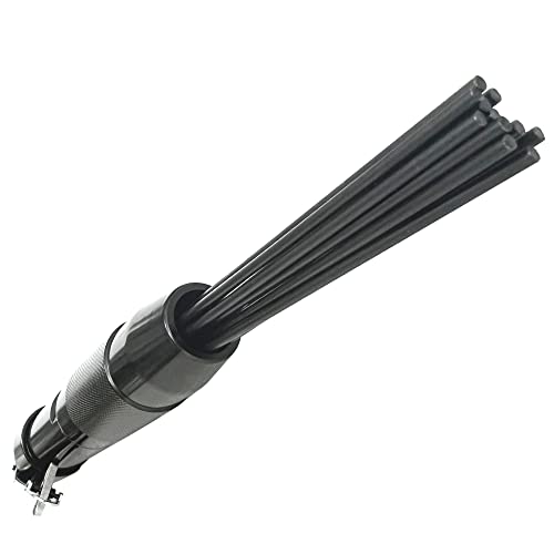 Compact air needle scaler air-powered pneumatic rust paint weld removal tool, pneumatic needle scaler TOOLPEAK