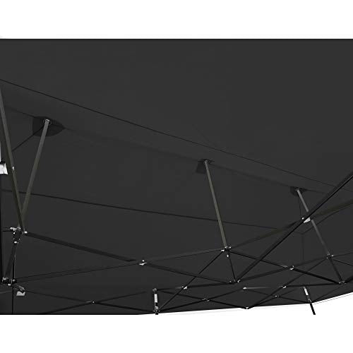 AMERICAN PHOENIX 10x20 Canopy Tent Pop Up Portable Instant Commercial Heavy Duty Outdoor Market Shelter (10'x20' (Black Frame), Black) AMERICAN PHOENIX