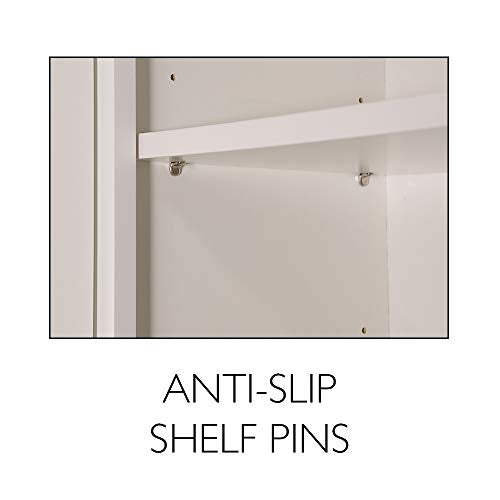 Design House Brookings Unassembled Shaker Wall Kitchen Cabinet, 30x12x12, White Design House