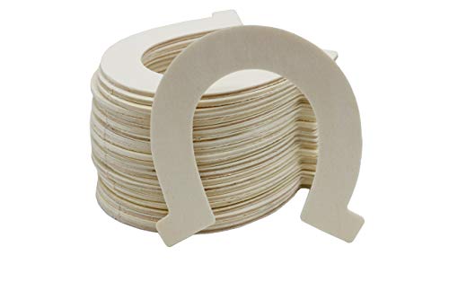 Creative Hobbies 3.5 Inch Unfinished Wooden Horseshoe Shapes - Ready to Paint or Decorate for Crafts, Projects & Events | Pack of 24 Creative Hobbies