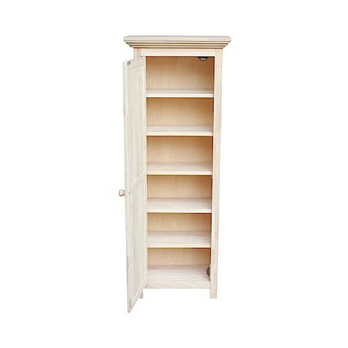 IC International Concepts Storage Cabinet, 48-Inch, Unfinished IC International Concepts