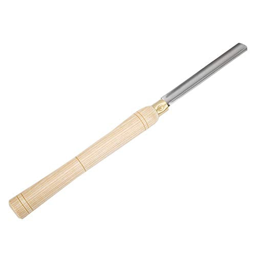 Woodworking Lathe Chisel, 22mm HSS Roughing Gouge Lathe Chisel Wood Turning Tools for Wood Hobbyist Carpenter Ejoyous