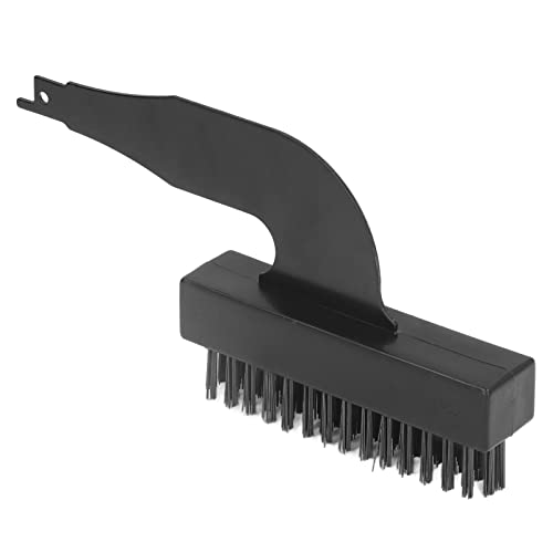 Rust Removing Tool, 4 Pcs Rust Removing Brush Shovel Set Nylon Wire Abrasive Brushes Reciprocating Blade Sabre Saw Cleaning Tool, Abrasive Cup Hilitand