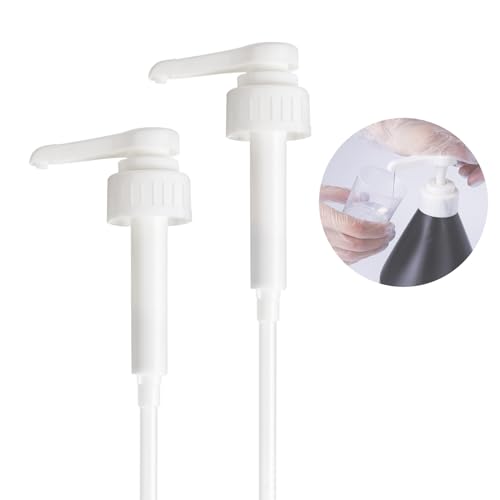 LET’S Resin Gallon Pump Dispenser, 10CC 2Pcs Heavy-Duty Leak Proof Resin Pump Dispenser,BPA Free 38/401Resin Accessories for Dispensing Resin, LET'S RESIN