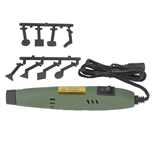 Power Sander Kit, 18W Plastic Mini Pen Sander DIY Sanding Pen Polishing Machine for Grinding Polishing g Surfaces Grooves Tight Corners, US Plug Estink