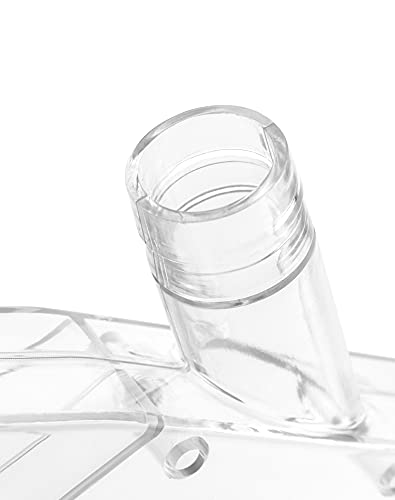 QWORK Table Saw Protective Guard Cover, Anti-Dust Woodworking Safety Shell for 7-12 Inch Table Saws QWORK