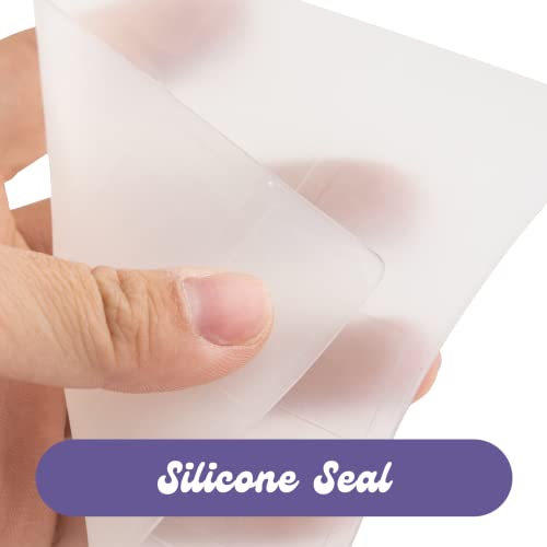 Falling in Art Airtight Paint Palette, 24-Well Storage Palette Box with Thumb Grip, Leakproof Travel Palette Case for Watercolor, Acrylic Paints, Falling in Art