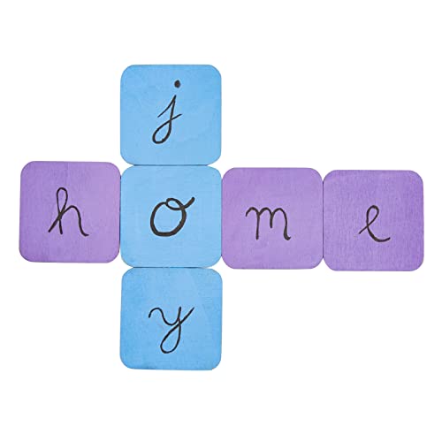 60 Pack 2x2 Wood Squares for Crafts, 2.5mm Unfinished Wood Cutouts with Rounded Corners Bright Creations
