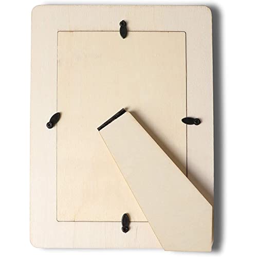 Bright Creations Wooden Picture Frame for 4 x 6 Inch Photos (4 Pack) Bright Creations