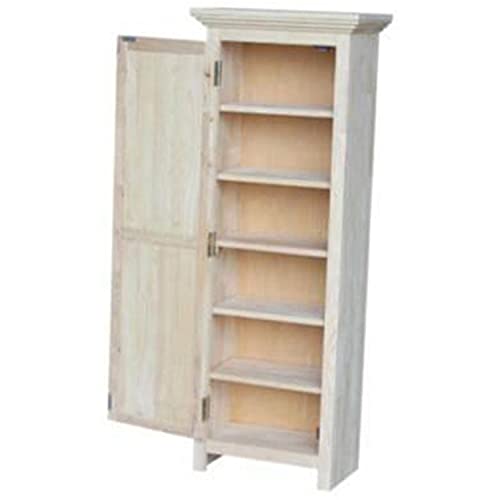 IC International Concepts Storage Cabinet, 48-Inch, Unfinished IC International Concepts